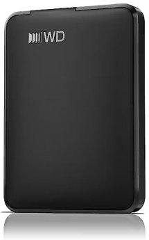 Western Digital WD Elements Portable USB-C 2TB Graphite Black