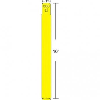 Zebra Z-BAND FUN 25X254MM 350 BANDS/ROLL YELLOW BOX OF 4