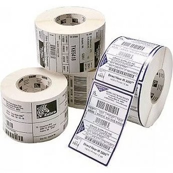 Zebra Z-PERF 1000T 57X32MM 2100 LBL/ROLL C-25MM BOX OF 12