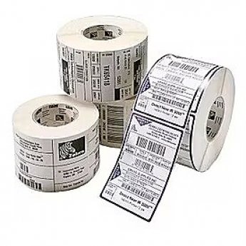 Zebra Z-ULTIM 3000T 70X32MM SILVER 2370 LBL/ROLL C-25MM BOX OF 12
