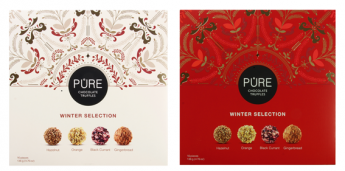 Ziemassvētku  trifeļu izlase "16" , PURE CHOCOLATE, 135g.